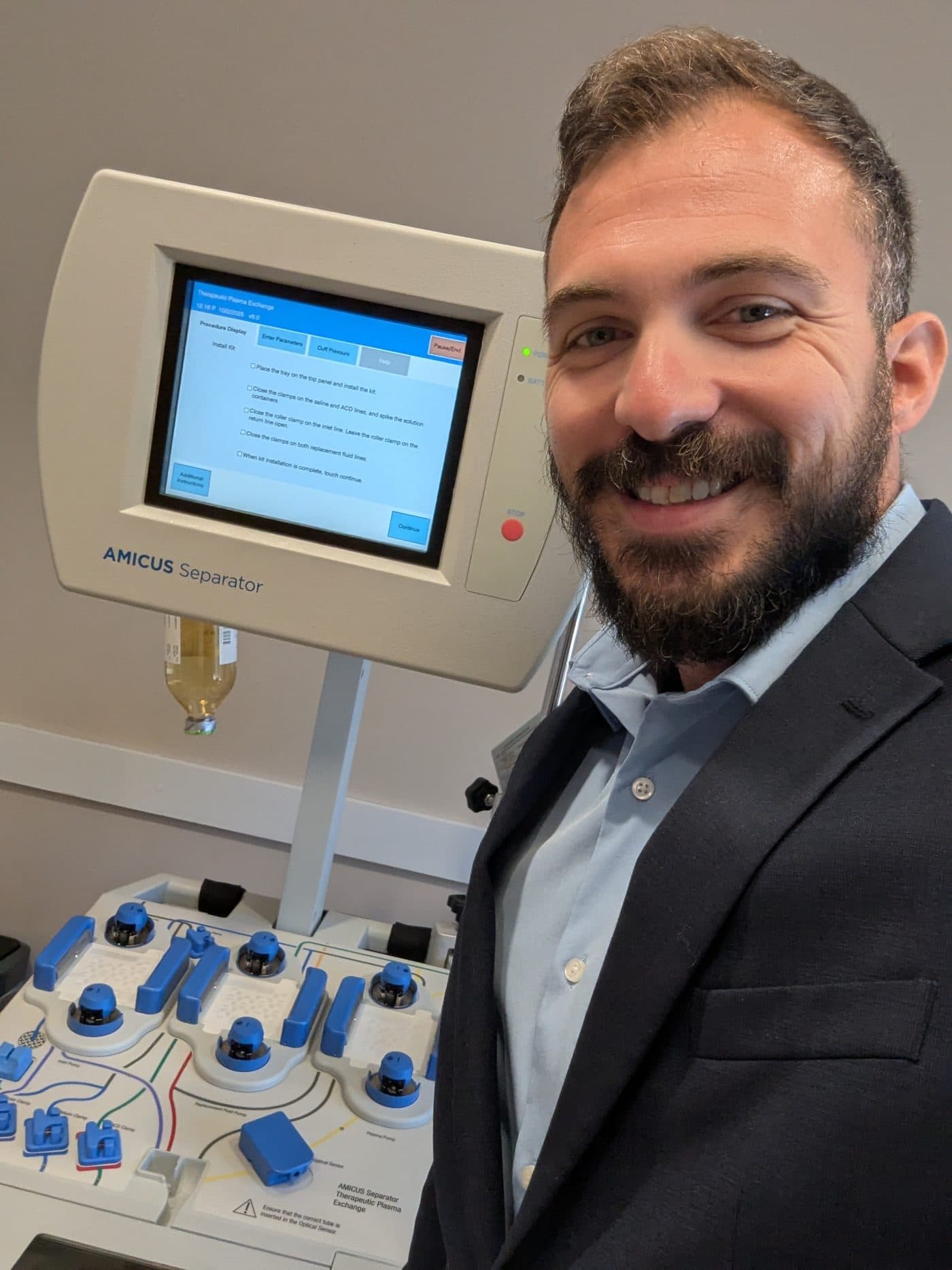 Dr. Allen P. Green, Board-Certified Clinical Pathologist and therapeutic plasma exchange specialist